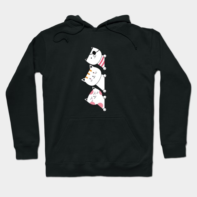 Kitty Cat Lovers Hoodie by Family shirts